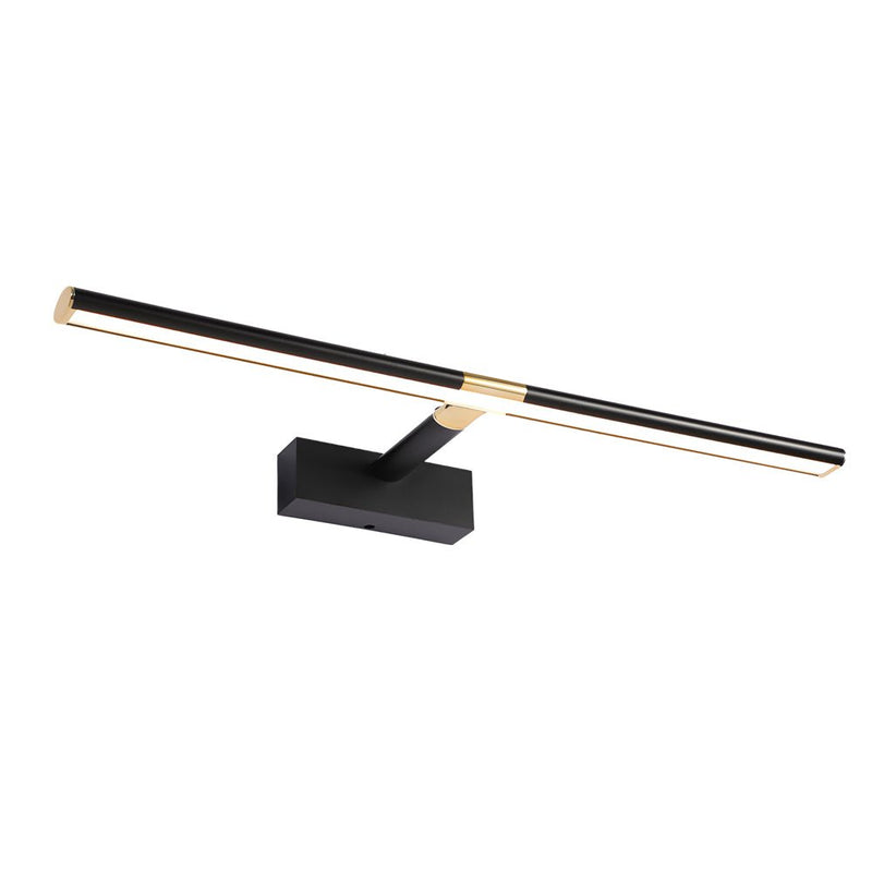 Adjustable Retractable LED Bathroom Vanity Light - Matte Finish with Extendable Rod for Custom Lighting