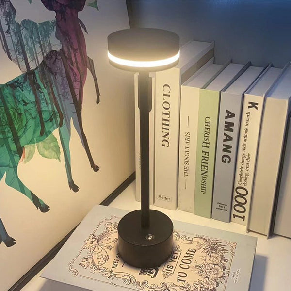 Modern Touch Control LED Accent Table Lamp - Stylish Rod Design for Home Decor