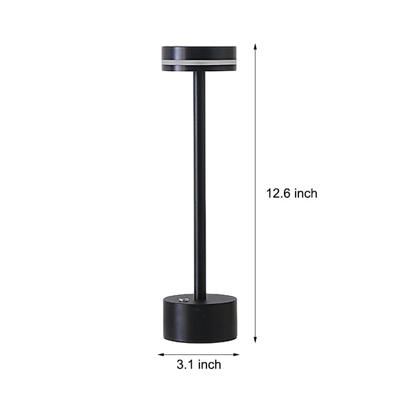 Modern Touch Control LED Accent Table Lamp - Stylish Rod Design for Home Decor