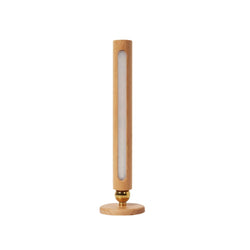 Portable Magnetic USB Touch Night Light - Rotating Wooden Design with LED Illumination