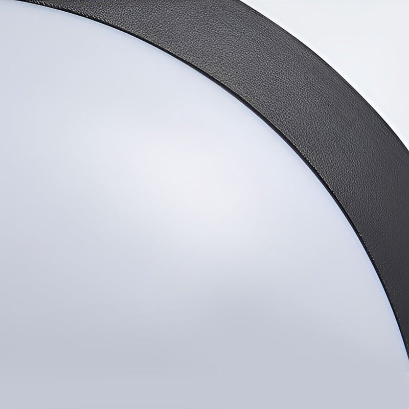 Round Waterproof LED Wall Lamp - Outdoor Ceiling Light for Courtyards & Balconies - Stylish Sconce Lighting
