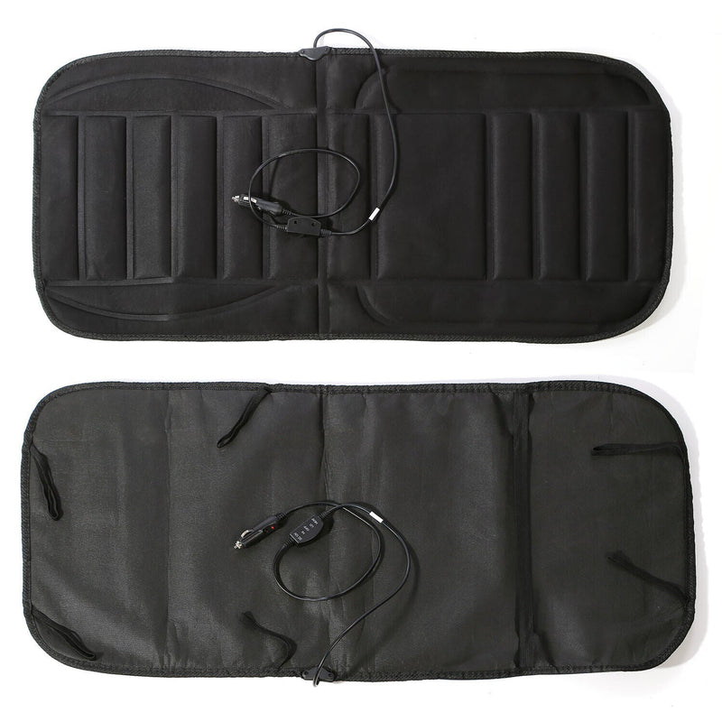 Premium Full Coverage Heated Car Seat Warmer Cushion Pad for Winter Comfort