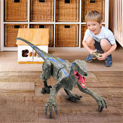 Remote Control Dinosaur Toy - Interactive T-Rex with Realistic Movements & Sounds - Perfect for Kids Ages 3+