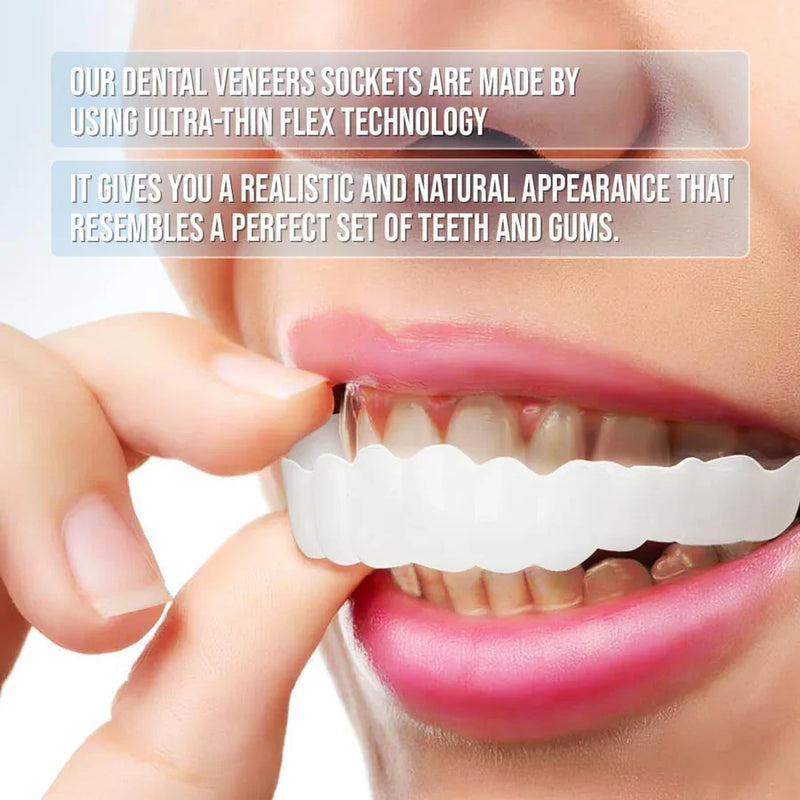 Smile Veneers Set - Premium Upper & Lower Cosmetic Dental Veneers for a Perfect Smile