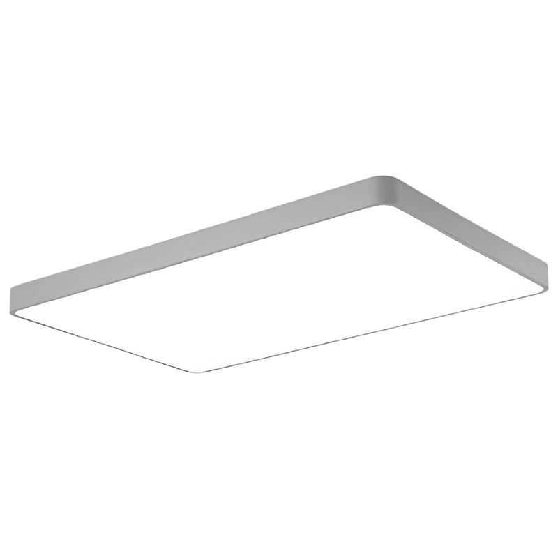 Square LED Flush Mount Ceiling Light - Modern Kids & Baby Room Lighting for Living Room & Bedroom