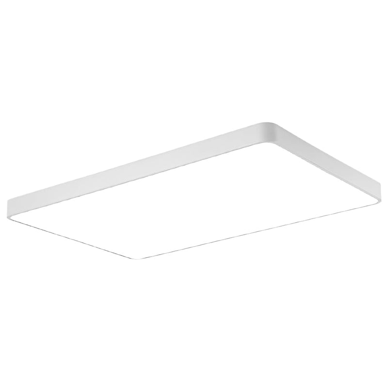 Square LED Flush Mount Ceiling Light - Modern Kids & Baby Room Lighting for Living Room & Bedroom