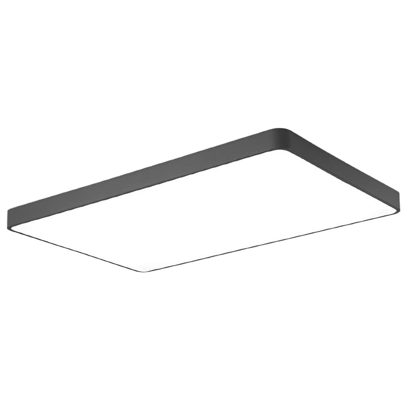 Square LED Flush Mount Ceiling Light - Modern Kids & Baby Room Lighting for Living Room & Bedroom
