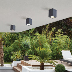 Square LED Waterproof Ceiling Light - Stylish Downlight for Balcony, Entrance, Hallway & Bedroom