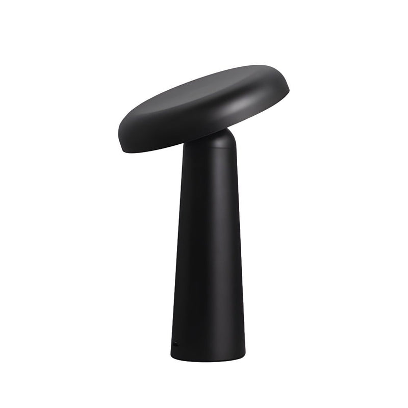 Dimmable Tiltable Mushroom Table Lamp - USB Rechargeable Touch Control - Modern LED Design for Home & Office