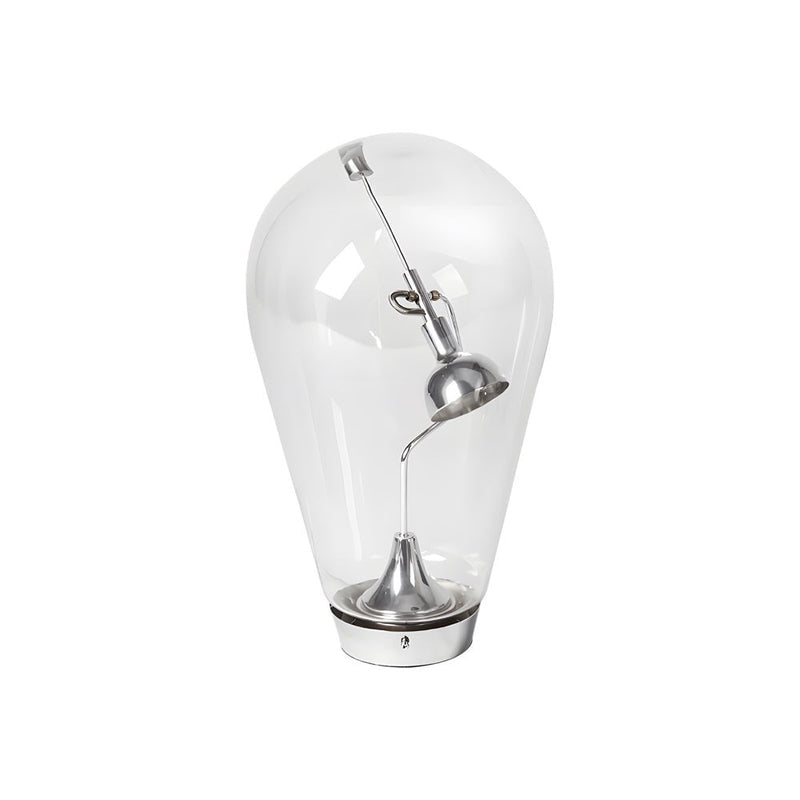 Touch-Dimming Glass Desk Lamp with Industrial Magnetic Control - Perfect for Home Office Lighting