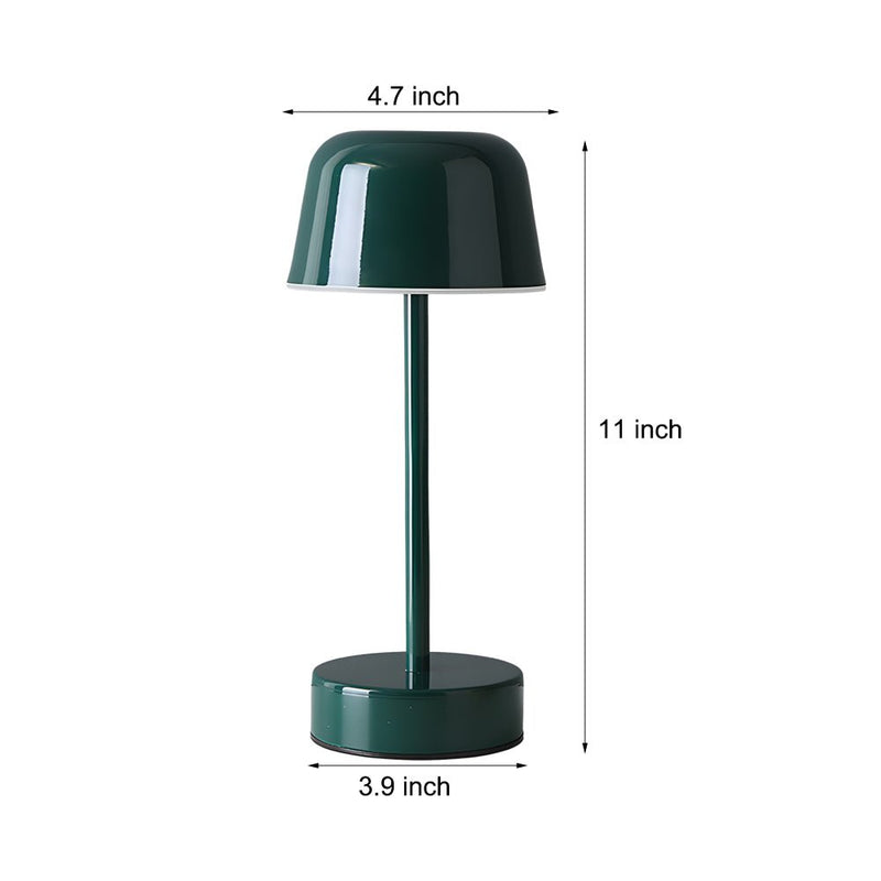 Adjustable Hat-Style Metal Finish Table Lamp - Modern Tunable Lighting for Home Decor