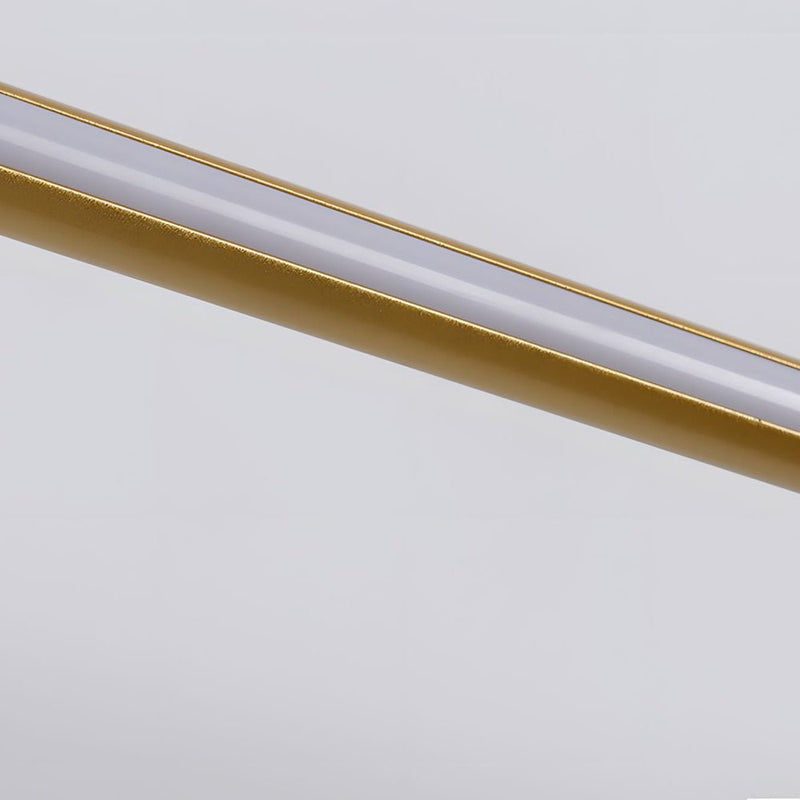 Ultra-Slim Cylindrical LED Bathroom Vanity Light - Indirect Lighting, Available in 26.8'', 38.6'', 50.4'' Lengths - Modern & Stylish Design for Elegant Bathrooms