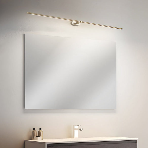 Ultra-Slim Cylindrical LED Bathroom Vanity Light - Indirect Lighting, Available in 26.8'', 38.6'', 50.4'' Lengths - Modern & Stylish Design for Elegant Bathrooms