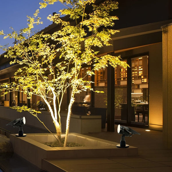 Adjustable Outdoor Solar Spot Lights - Solar-Powered Tree Lighting for Gardens & Pathways