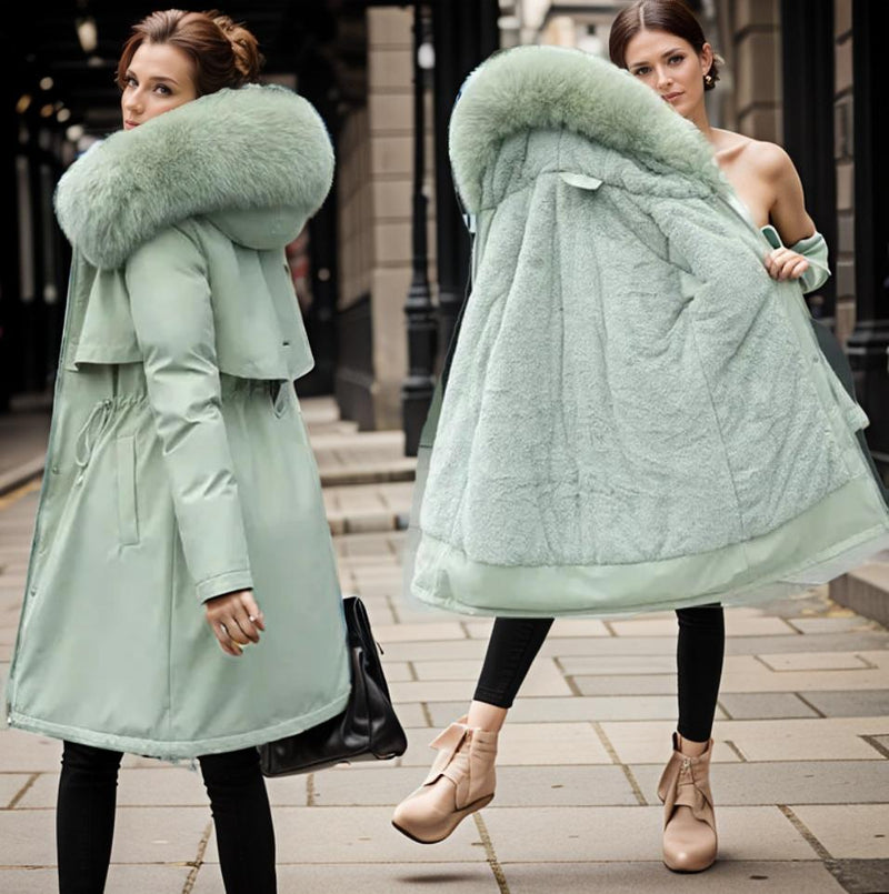 Women's Insulated Waterproof Winter Coat - Stylish & Warm Jacket for Cold Weather Protection